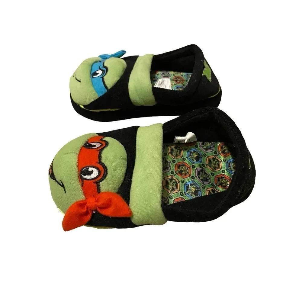 Toddler Teenage Mutant Ninja Turtle Slippers Sunglasses Lot Of 2 Tmnt